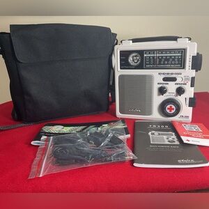 Eton FR300 Emergency Radio AM FM TV-VHF Weather With Hand Crank